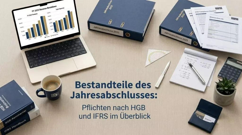 Bestandteile des Jahresabschlusses nach HGB und IFRS
